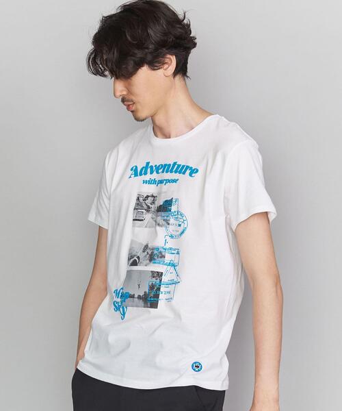 MAP OF SKY(マップオブスカイ)の「<MAP OF SKY> ADVENTURE/Tシャツ(Tシャツ/カットソー)」|ホワイト
