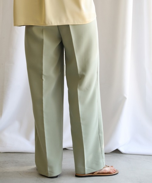 select MOCA(セレクトモカ)の「センタータックパンツ(その他パンツ・レディース・ネイビー/ミント・SMALL/MEDIUM)」の11枚目の写真