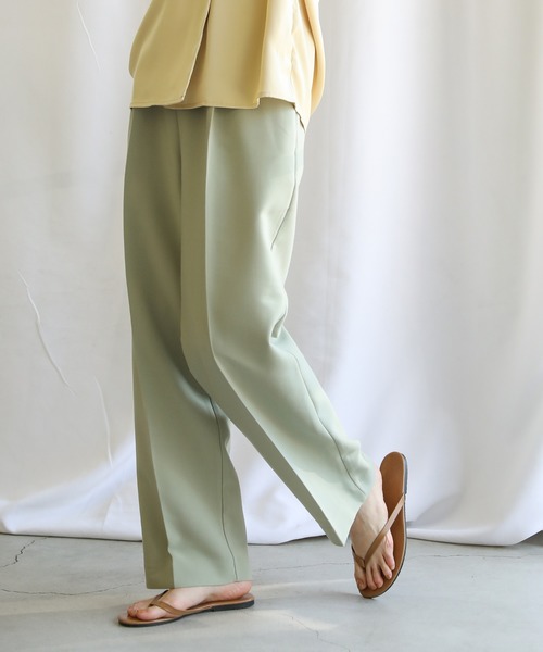 select MOCA(セレクトモカ)の「センタータックパンツ(その他パンツ・レディース・ネイビー/ミント・SMALL/MEDIUM)」の22枚目の写真