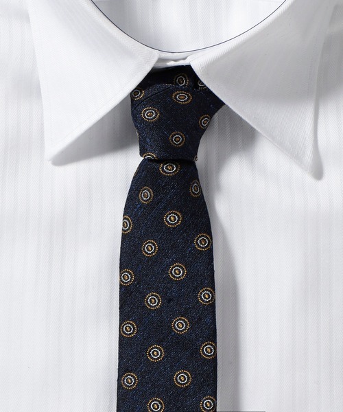 TETE HOMME（テットオム）の「シャンタン ストライプ / ソリッドネクタイ（ネクタイ・メンズ・ブラウン/ネイビー/グレー/ブラウン系その他/ホワイト系その他/グレー系その他/レッド系その他/ブルー系その他2/ブルー系その他/ブルー系その他3/グレー系その他2・FREE）」の8枚目の写真