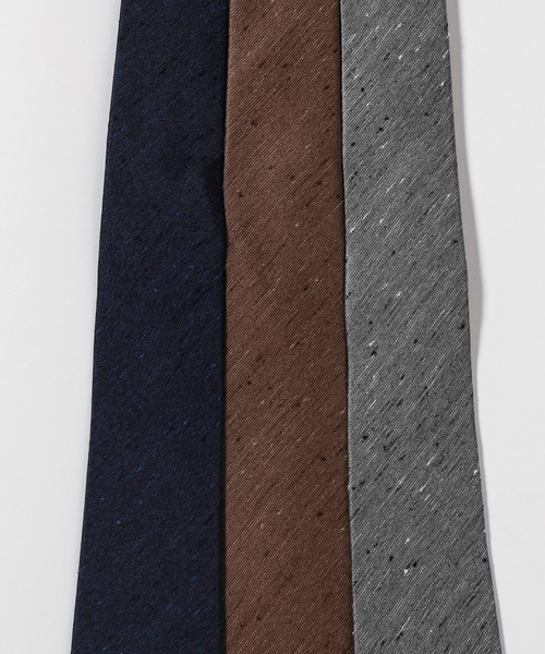 TETE HOMME（テットオム）の「シャンタン ストライプ / ソリッドネクタイ（ネクタイ・メンズ・ブラウン/ネイビー/グレー/ブラウン系その他/ホワイト系その他/グレー系その他/レッド系その他/ブルー系その他2/ブルー系その他/ブルー系その他3/グレー系その他2・FREE）」の22枚目の写真