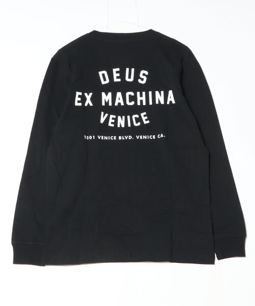 DEUS EX MACHINA（デウスエクスマキナ）の「【DEUS】VENICE L/S TEE（Tシャツ/カットソー・メンズ・ホワイト/ブラック・MEDIUM/LARGE/X-LARGE）」の4枚目の写真