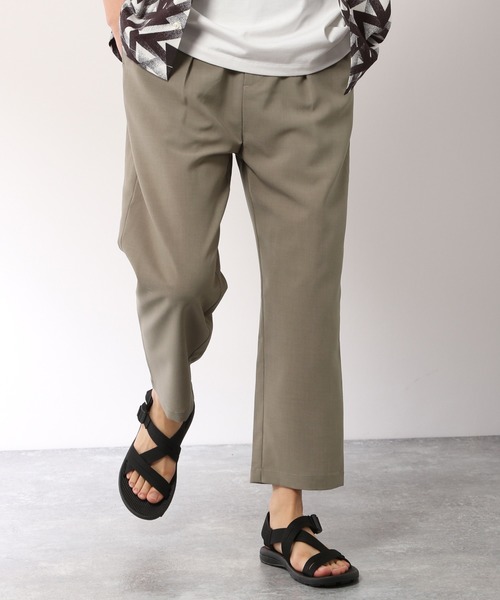 LAKOLE(ラコレ)の「ドライタッチワイドパンツ / LAKOLE(その他パンツ・メンズ・モカ/ブラック/ベージュ/その他8・MEDIUM/SMALL/LARGE)」の1枚目の写真