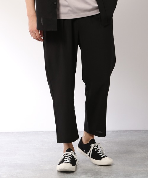 LAKOLE(ラコレ)の「ドライタッチワイドパンツ / LAKOLE(その他パンツ・メンズ・モカ/ブラック/ベージュ/その他8・MEDIUM/SMALL/LARGE)」の2枚目の写真