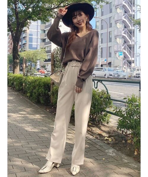 MURUA（ムルーア）の「マニッシュハット（ハット・レディース・ベージュ/ブラック/ブラウン・FREE）」の15枚目の写真