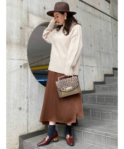 MURUA（ムルーア）の「マニッシュハット（ハット・レディース・ベージュ/ブラック/ブラウン・FREE）」の14枚目の写真