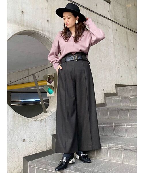 MURUA（ムルーア）の「マニッシュハット（ハット・レディース・ベージュ/ブラック/ブラウン・FREE）」の13枚目の写真