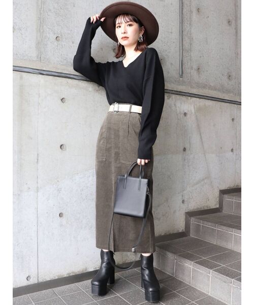 MURUA（ムルーア）の「マニッシュハット（ハット・レディース・ベージュ/ブラック/ブラウン・FREE）」の12枚目の写真