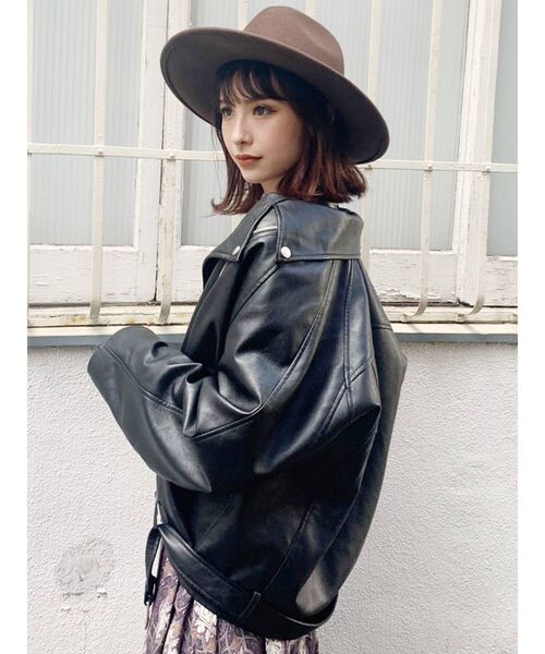 MURUA（ムルーア）の「マニッシュハット（ハット・レディース・ベージュ/ブラック/ブラウン・FREE）」の11枚目の写真