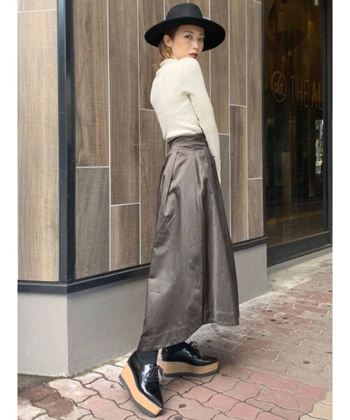 MURUA（ムルーア）の「マニッシュハット（ハット・レディース・ベージュ/ブラック/ブラウン・FREE）」の9枚目の写真