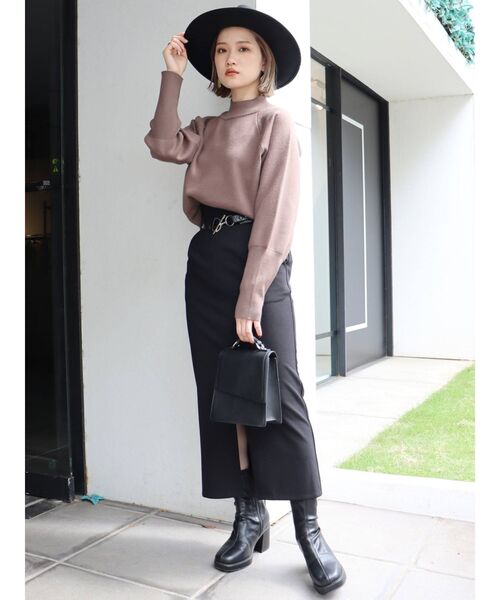 MURUA（ムルーア）の「マニッシュハット（ハット・レディース・ベージュ/ブラック/ブラウン・FREE）」の6枚目の写真