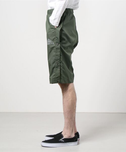KELTY（ケルティ）の「KELTY PACKABLE RAIN OVER SHORTS(3Colors)ケルティ パッカブル レイン オーバーショーツ)(IVORY,KHAKI,BLACK)(KE0121014)（その他パンツ・メンズ・ブラック/カーキ/アイボリー・S/M/XL/L）」の4枚目の写真