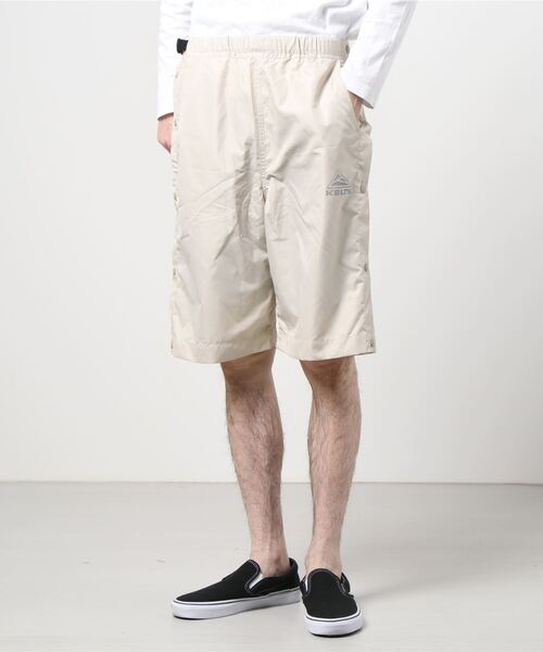 KELTY（ケルティ）の「KELTY PACKABLE RAIN OVER SHORTS(3Colors)ケルティ パッカブル レイン オーバーショーツ)(IVORY,KHAKI,BLACK)(KE0121014)（その他パンツ・メンズ・ブラック/カーキ/アイボリー・S/M/XL/L）」の15枚目の写真