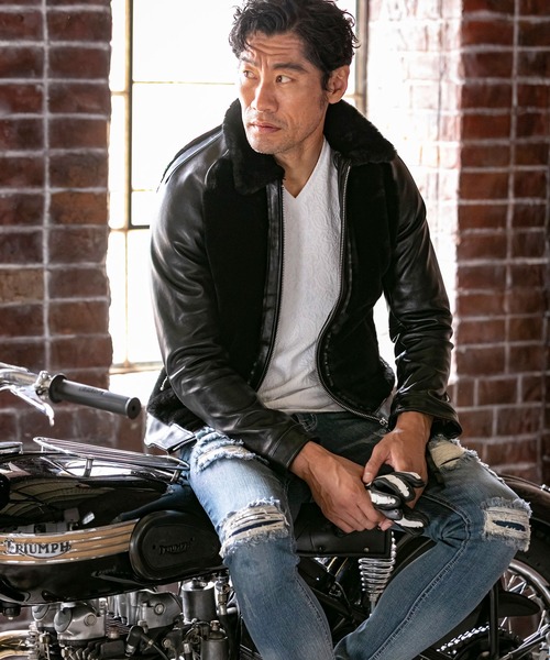 BUFFALO BOBS バッファローボブズ ムートンシングルライダース