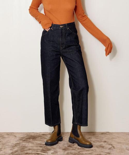 AEWEN MATOPH（イウエン マトフ）の「＜AEWEN MATOPH（イウエン マトフ）＞ストレート デニムパンツ†（デニムパンツ・レディース・ネイビー・38/36/34）」の8枚目の写真