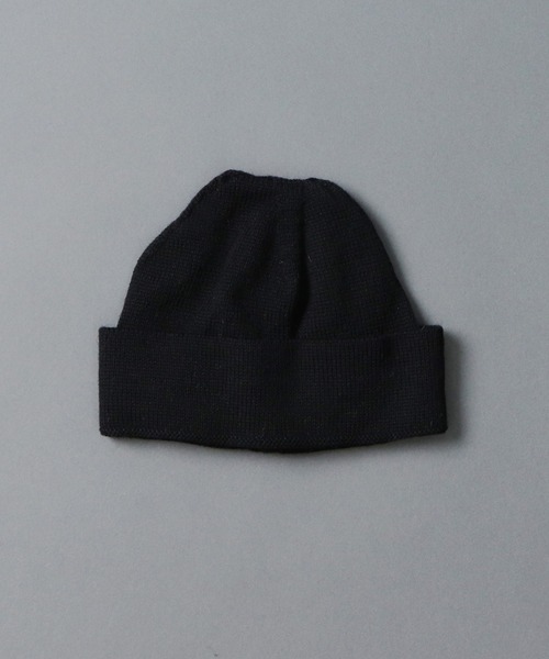 HIGHLAND 2000（ハイランドトゥーサウザンド）の「【 HIGHLAND2000 / ハイランド2000 】 7G　MERINO SB BOBCAP 7Gメリノウールボブキャップ･･（ニットキャップ/ビーニー・メンズ・ネイビー/オフホワイト/オリーブ/ブラック/チャコールグレー・FREE）」の3枚目の写真