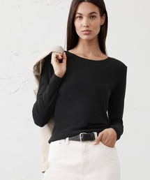 BANANA REPUBLIC FACTORY STORE タイムレスクルーネック長袖Tシャツ