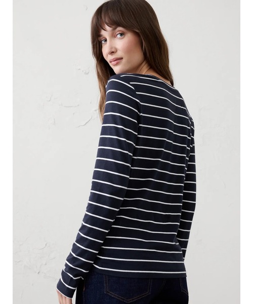 セール】BANANA REPUBLIC FACTORY STORE タイムレスクルーネック長袖T