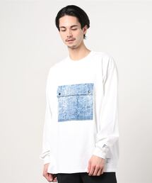 FDMTL | FDMTL/ファンダメンタル　SPECIAL BORO BIG POCKET WIDE L/S TEE(Tシャツ/カットソー)