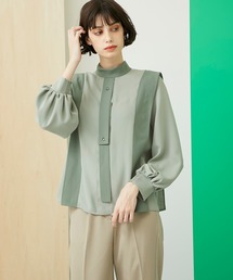 UNITED TOKYO | タックタイブラウス(シャツ/ブラウス)
