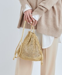 DouDou | メタル巾着ショルダー(ショルダーバッグ)