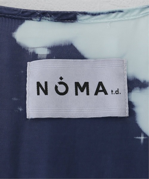NOMA t.d ワンピース　2024ss 別注【NOMA t.d. / ノーマティーディー】ワンピース ソメ