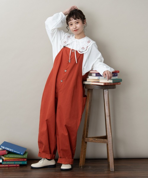 MERLOT（メルロー）の「3DスリーブワイドロンT（Tシャツ/カットソー・レディース・ホワイト/グリーン/チャコールグレー/モカ・FREE）」の22枚目の写真