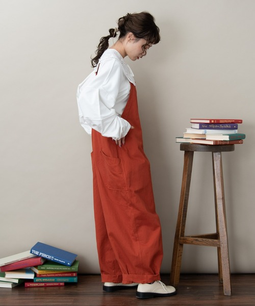 MERLOT（メルロー）の「3DスリーブワイドロンT（Tシャツ/カットソー・レディース・ホワイト/グリーン/チャコールグレー/モカ・FREE）」の20枚目の写真