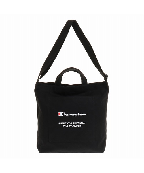 Champion(チャンピオン)の「champion/チャンピオン リネット ショルダートートバッグ 67045(ショルダーバッグ・レディース・ブラック/ホワイト・FREE)」の4枚目の写真