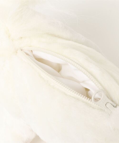 WILD&SOFT(ワイルド&ソフト)の「Wild&Soft/ショルダーバッグ/像/ユニコーン(ショルダーバッグ・キッズ・ホワイト/ライトグレー・FREE)」の4枚目の写真