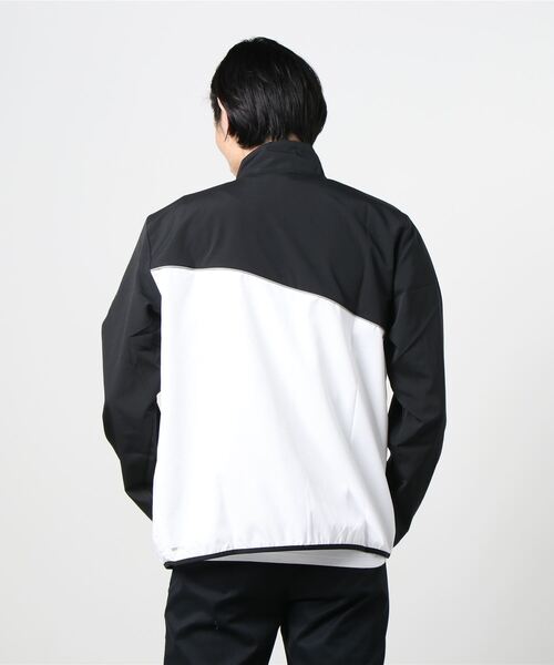 PUMA（プーマ）の「プーマ PUMA ノンラインド ウーブン ジャケット（その他アウター・メンズ・ブラック×グレー/ホワイト×ブラック・L/3L/S/M/LL）」の3枚目の写真