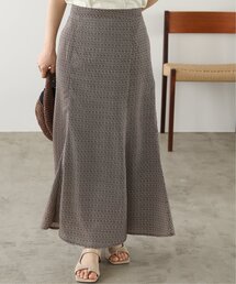 RAY CASSIN | 小紋柄ナロースカート(スカート)