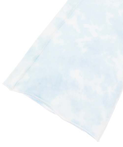 ALEXIA STAM（アリシアスタン）の「Logo Tie Dye Wide Leg Sweat Pants/ロゴタイダイワイドレッグスウェットパンツ（スウェットパンツ・レディース・ベージュ/ブルー・S/M）」の12枚目の写真