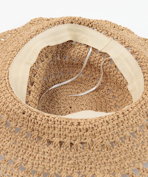 SEA DRESS（シードレス）の「ﾍﾟｰﾊﾟｰﾊｯﾄ（ハット・レディース・ベージュ・FREE）」の6枚目の写真