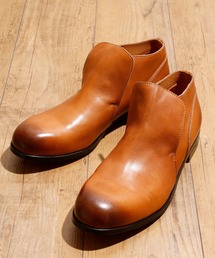 PADRONE パドローネ / INSTEP GORE SHORT BOOTS [FERMO] インステップゴアショートブーツ レザーチャッカブーツ / PU7358-1244