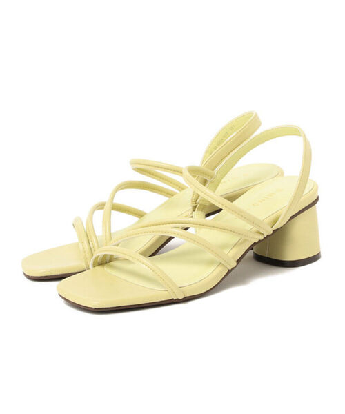 B:MING by BEAMS（ビーミングバイビームス）の「B:MING by BEAMS / コード ストラップ サンダル（サンダル・レディース・ブラック/イエロー系その他2/オレンジ系その他5・23.5cm/24.5cm/22.5cm）」の4枚目の写真