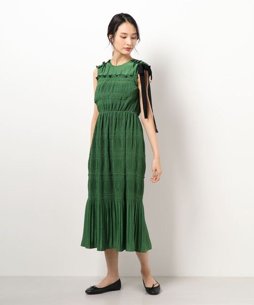 LANVIN en Bleu（ランバンオンブルー）の「リボンショルダー