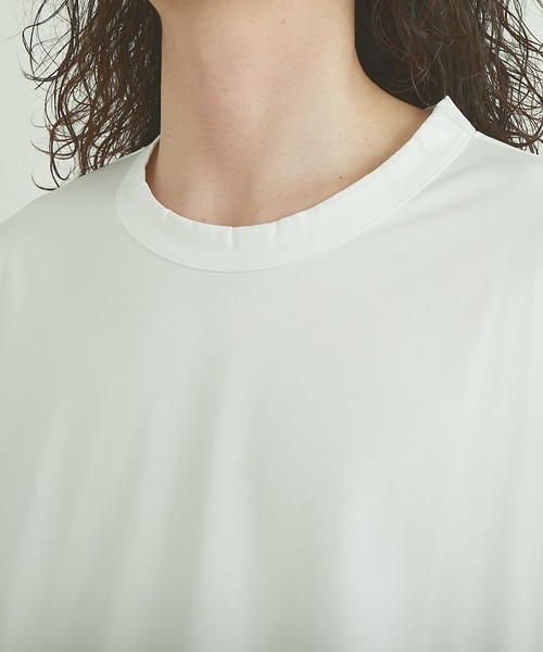 Lui's（ルイス）の「110cmスリットロングTシャツ（Tシャツ/カットソー・メンズ・ホワイト/ブラック/グリーン・FREE）」の8枚目の写真