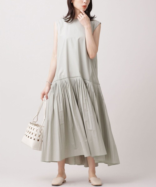 極美品♡ BEIGE, ベイジ DECADE ルイーザ ノースリーブワンピース KOEISTORE ワンピース レディース 秋 冬 秋冬 黒 紺 ロング