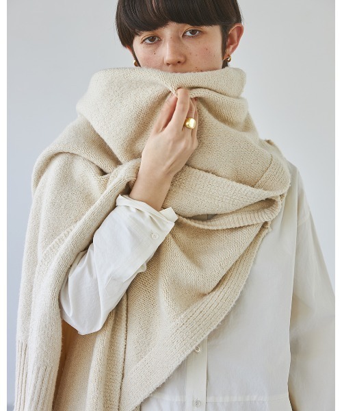 TODAYFUL（トゥデイフル）の「キーネックニットベスト（ベスト・レディース・アイボリー/モカ・FREE）」の15枚目の写真