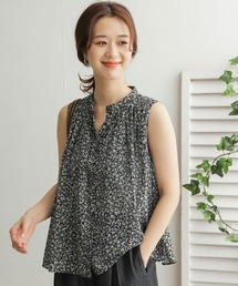 URBAN RESEARCH DOORS | フラワーギャザーブラウス(シャツ/ブラウス)