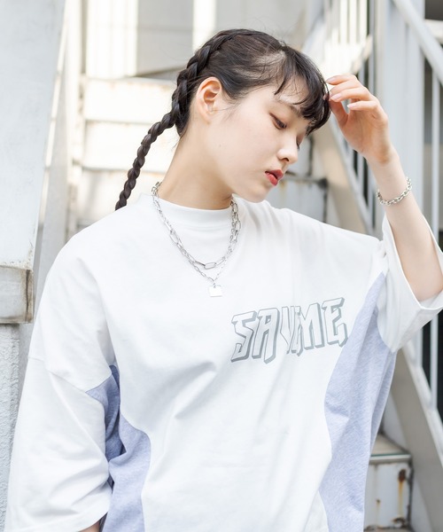 RASVOA（ラスボア）の「リメイク風切替ワンピース（ワンピース・レディース・オフホワイト/ブラック/ブルー・FREE）」の12枚目の写真