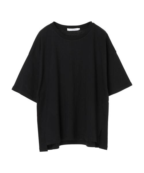 セール】サイドスリットロゴカットプルオーバー（Tシャツ