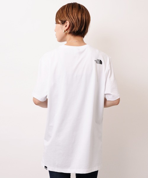 THE NORTH FACE（ザノースフェイス）の「THE NORTH FACE (ザ・ノース フェイス) SS FINE ALP TEE 3 Tシャツ（Tシャツ/カットソー・レディース・ブラック/ホワイト×ブラック・S/M/L/XL/XXL）」の4枚目の写真