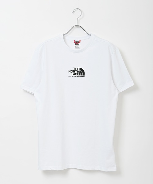 THE NORTH FACE（ザノースフェイス）の「THE NORTH FACE (ザ・ノース フェイス) SS FINE ALP TEE 3 Tシャツ（Tシャツ/カットソー・レディース・ブラック/ホワイト×ブラック・S/M/L/XL/XXL）」の6枚目の写真