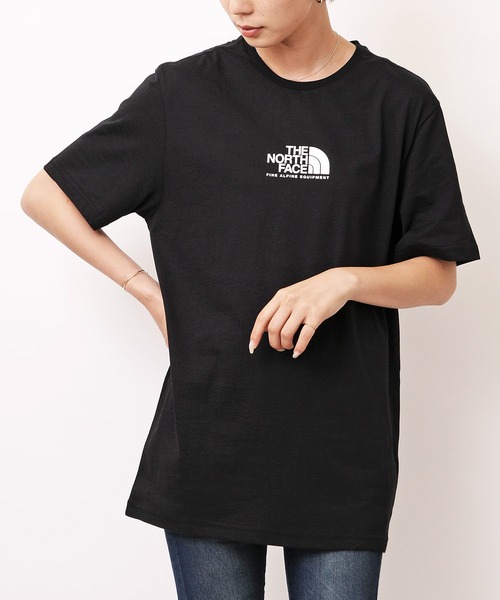 THE NORTH FACE（ザノースフェイス）の「THE NORTH FACE (ザ・ノース フェイス) SS FINE ALP TEE 3 Tシャツ（Tシャツ/カットソー・レディース・ブラック/ホワイト×ブラック・S/M/L/XL/XXL）」の19枚目の写真