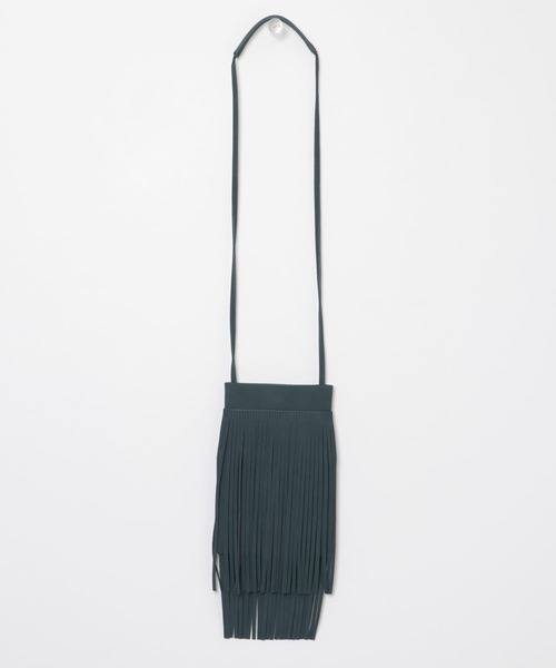 KBF（ケイビーエフ）の「フリンジミニBAG（ショルダーバッグ・レディース・ピンク/ベージュ系その他/グリーン系その他・ONE）」の10枚目の写真