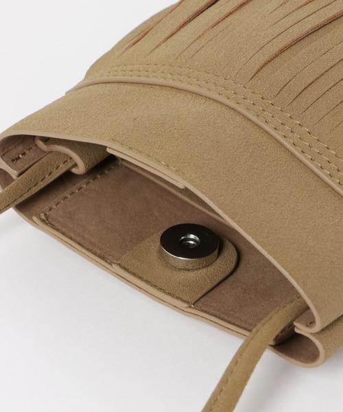 KBF（ケイビーエフ）の「フリンジミニBAG（ショルダーバッグ・レディース・ピンク/ベージュ系その他/グリーン系その他・ONE）」の17枚目の写真