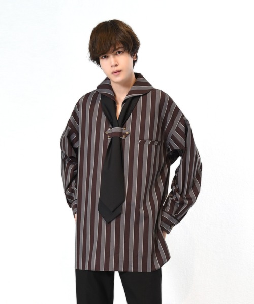 MILKBOY（ミルクボーイ）の「SAILOR SHIRTS（シャツ/ブラウス・レディース・C/B/A・FREE）」の3枚目の写真