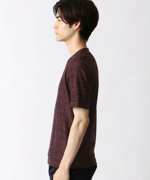 HIDEAWAYS NICOLE(ハイダウェイニコル)の「カモフラジャカード半袖プルオーバー(Tシャツ/カットソー・メンズ・ホワイト系その他2/レッド系その他/ホワイト系その他・LARGE/MEDIUM/X-LARGE)」の5枚目の写真